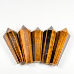 Tiger Eye Wand Factory - New Trend Yellow Faceted Chakra