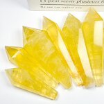 Crystal Wand Manufacturer - Natural Citrine Magic Healing Energy