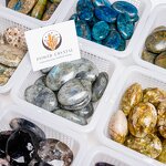 Palm Stone Factory - Natural Smoky Quartz Spirit Energy