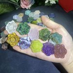 Crystal Rose Flower Factory - Mini Rose Quartz Carving Flowers