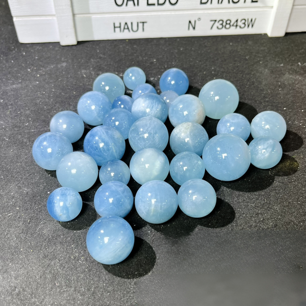 Aquamarine Sphere Factory - Custom Precious Stone Mineral Ball