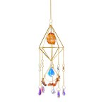 Stained Glass Sun Catcher Factory - Diamond Natural Crystal Sticker