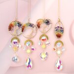 Sun Catcher Manufacturer - Golden Heart Tree of Life Natural