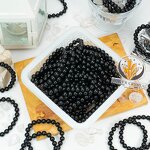 Black Obsidian Bracelet Manufacturer - High Quality Unisex Couple