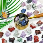 Gemstone Frog Carving Factory - Handcrafted Agate Animal Sculptures