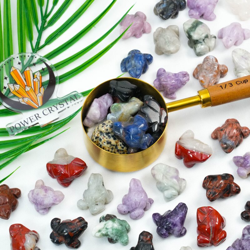 Gemstone Frog Carving Factory - Handcrafted Agate Animal Sculptures