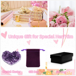 Amethyst Cluster Manufacturer - Heart Carved Crystal Gift Set