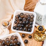 Crystal Sphere Manufacturer - 20mm Smoky Crackle Christmas Ball