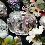 Crystal Skull Manufacturer - Colorful Aura Sphalerite Quartz