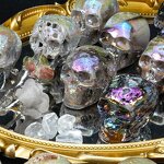 Crystal Skull Manufacturer - Wholesale Aura Sphalerite Druzy Geode