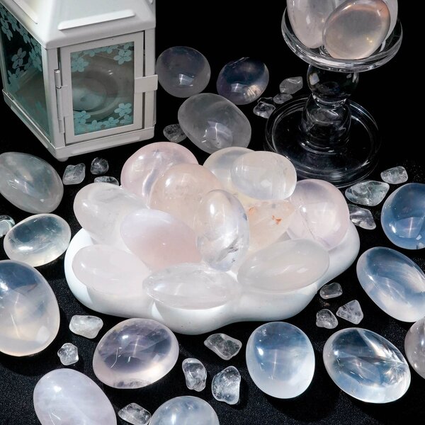 Palm Stone Manufacturer - Popular Rose Quartz Home Decor