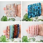 Crystal Bracelet Factory - High Quality 8mm Turquoise Charm