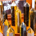 Tiger Eye Tower Factory - Healing Stone Point Crystal Bulk