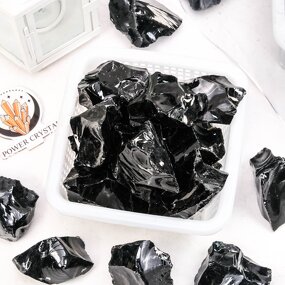 Obsidian Raw Stone Manufacturer - Wholesale Crystals Natural Black