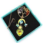 Sun Catcher Manufacturer - Golden Heart Tree of Life Natural
