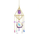 Stained Glass Sun Catcher Factory - Diamond Natural Crystal Sticker