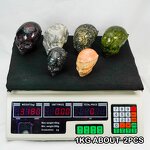 Alien Skull Factory - Mixed Material 6cm Natural Fengshui