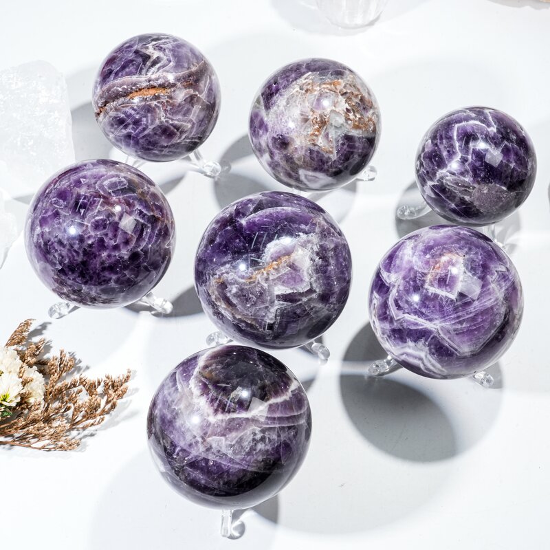 Crystal Sphere Factory - Large Dream Amethyst Big Size Balls