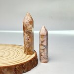 Crystal Tower Manufacturer - Large Flower Agate Towers Bulk