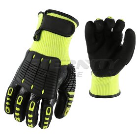 Cut Resistant Gloves Manufacturer - OEM/ODM Custom Level 5 Nitrile HPPE Lining EN388