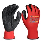 Latex Work Gloves Manufacturer - OEM/ODM Custom Polyester Wrinkle Palm Coated