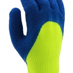 Latex Work Gloves Manufacturer - OEM/ODM Custom Polyester Terry Crinkle Knuckle Coated