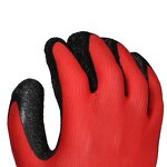 Rubber Work Gloves Manufacturer - OEM/ODM Custom Polyester Latex Coated