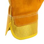 Leather Work Gloves Manufacturer - OEM/ODM Custom Cowhide EN388 Wool Lining Welding