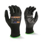 PU Safety Gloves Manufacturer - OEM/ODM Custom Logo Knitted Polyester