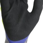 Cut Resistant Gloves Manufacturer - OEM/ODM Custom Sandy Nitrile TPR Mechanic Anti Impact