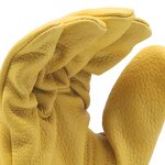 Leather Work Gloves Manufacturer - OEM/ODM Custom Cow Grain Leather Motorcycle Driver