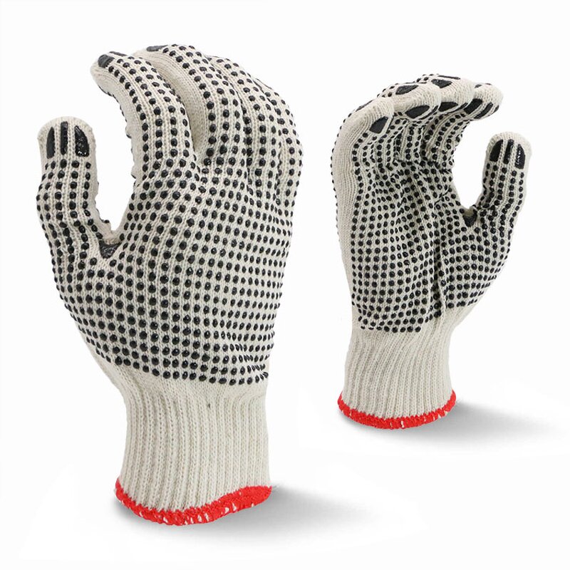 PVC Work Gloves Manufacturer - OEM/ODM Custom Gardening Cotton Knitted Dotted