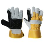 Leather Work Gloves Manufacturer - OEM/ODM Custom Winter Warm Leather Latex Coating
