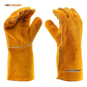 Leather Work Gloves Manufacturer - OEM/ODM Custom Cow Leather Winter Waterproof Welding