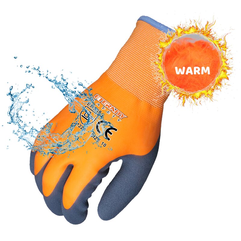 Winter Work Gloves Manufacturer - OEM/ODM Custom Terry Acrylic Latex Rubber Thermal