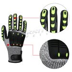 Cut Resistant Gloves Manufacturer - OEM/ODM Custom TPR Impact Sandy Nitrile Finish