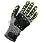 Cut Resistant Gloves Manufacturer - OEM/ODM Custom TPR Impact Sandy Nitrile Finish