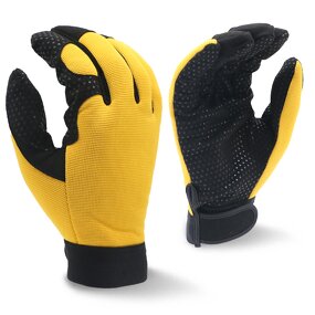 Mechanic Gloves Manufacturer - OEM/ODM Custom Micro Fiber Dotted Palm with Logo