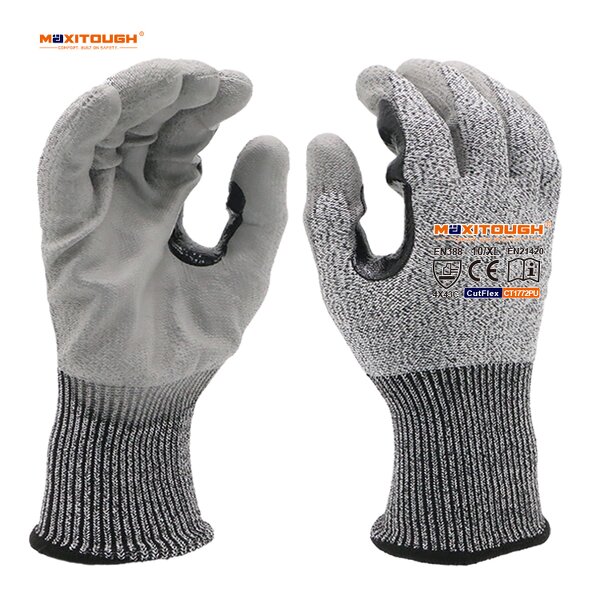 Cut Resistant Gloves Manufacturer - OEM/ODM Custom Thumb Reinforced PU Coated