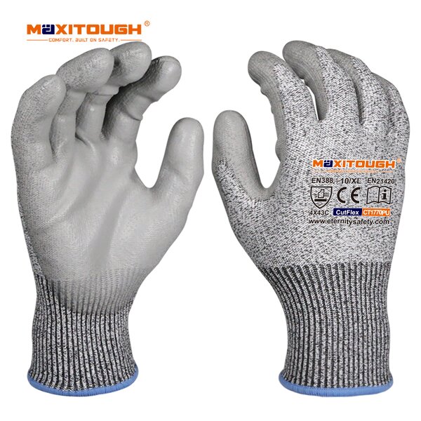 Cut Resistant Gloves Manufacturer - OEM/ODM Custom Polyurethane Construction A3