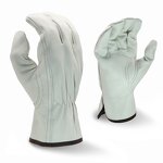 Leather Work Gloves Manufacturer - OEM/ODM Custom White Grain Cowhide Heavy Duty