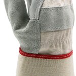 Leather Work Gloves Manufacturer - OEM/ODM Custom Cow Split Leather Welding Driving