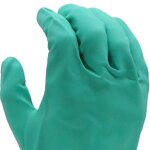 Nitrile Work Gloves Manufacturer - OEM/ODM Custom Long Chemical Safety Green