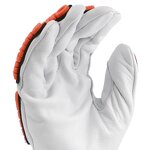 Leather Work Gloves Manufacturer - OEM/ODM Custom Grain Leather TPR Anti Impact