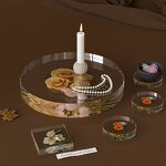 Epoxy Resin Tray Mold Manufacturer - Custom River Table Round Tray Silicone Mold