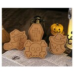 Halloween Cookie Cutter Manufacturer - OEM 3D Fondant Biscuit Baking DIY Set