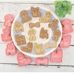 Dog Cookie Cutter Manufacturer - OEM Cartoon Plastic Mold Fondant Baking Tool