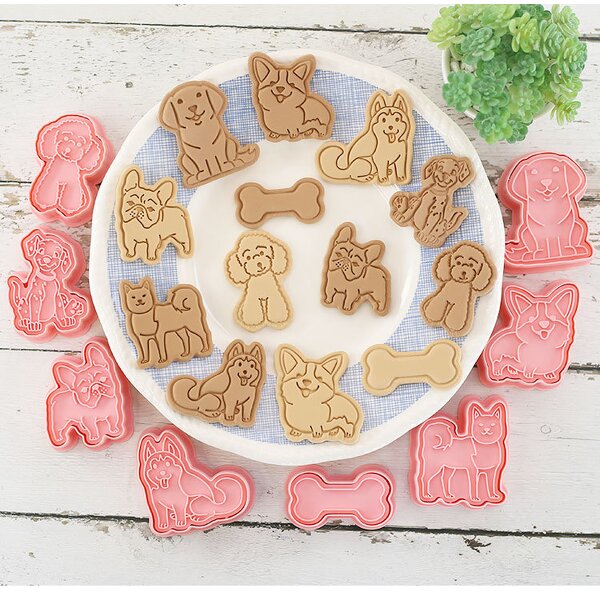 Dog Cookie Cutter Manufacturer - OEM Cartoon Plastic Mold Fondant Baking Tool