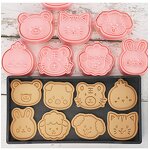 Animal Face Cookie Cutter Factory - OEM Cartoon Press Fondant Baking DIY Mold