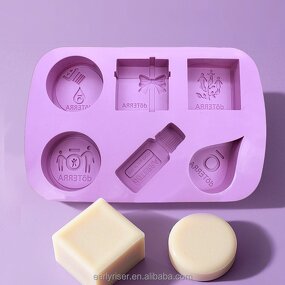 Silicone Mold Factory - OEM 6-Cavity Mold for Soap Chocolate Cake Making